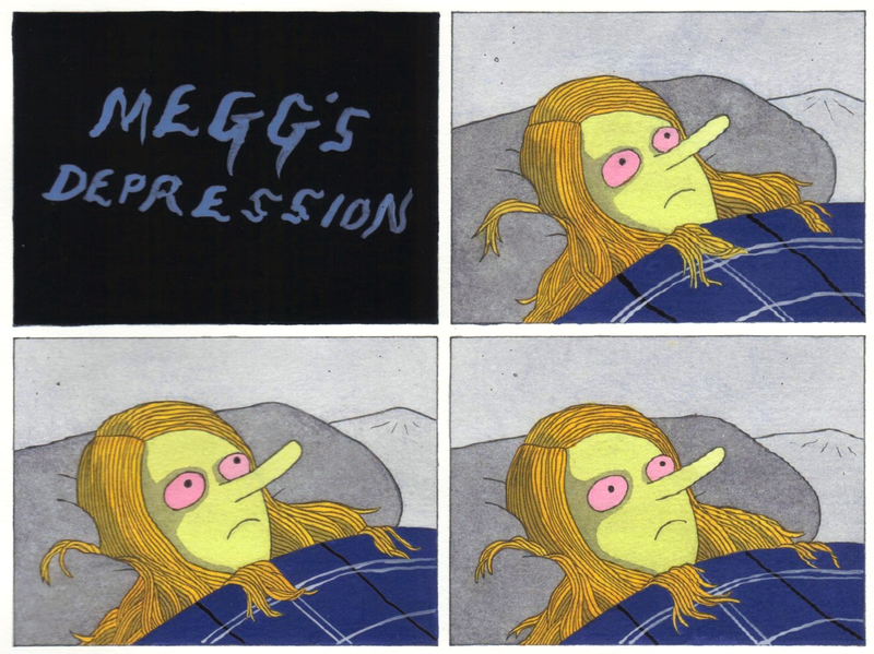 Illustration for article titled Megahex’s Simon Hanselmann on comics, cross-dressing, and getting high